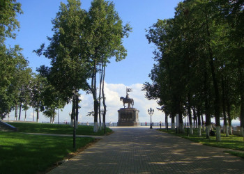 Сквер в Владимире, Россия. Фото 1 – фотографии России