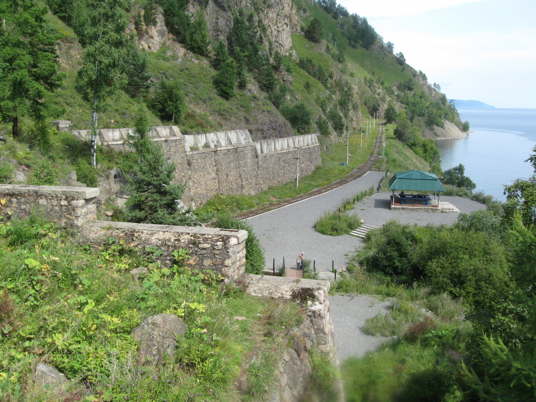 Кругобайкальская железная дорога – фотографии России