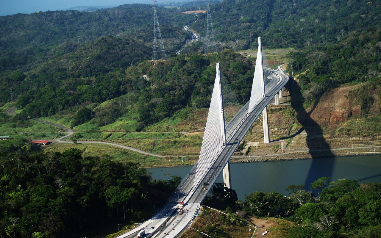 Мост Столетия (Puente Centenario) в Панаме – фотографии Панамы