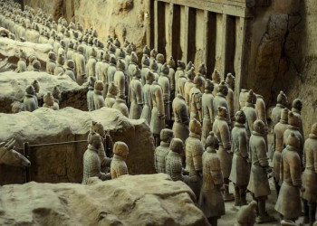 Глиняные солдаты Терракотовой армии, Сиань, Китай – фотографии Китая