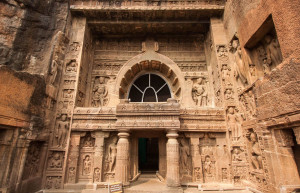 Пещерные храмы Эллоры 10 – фотографии Индии