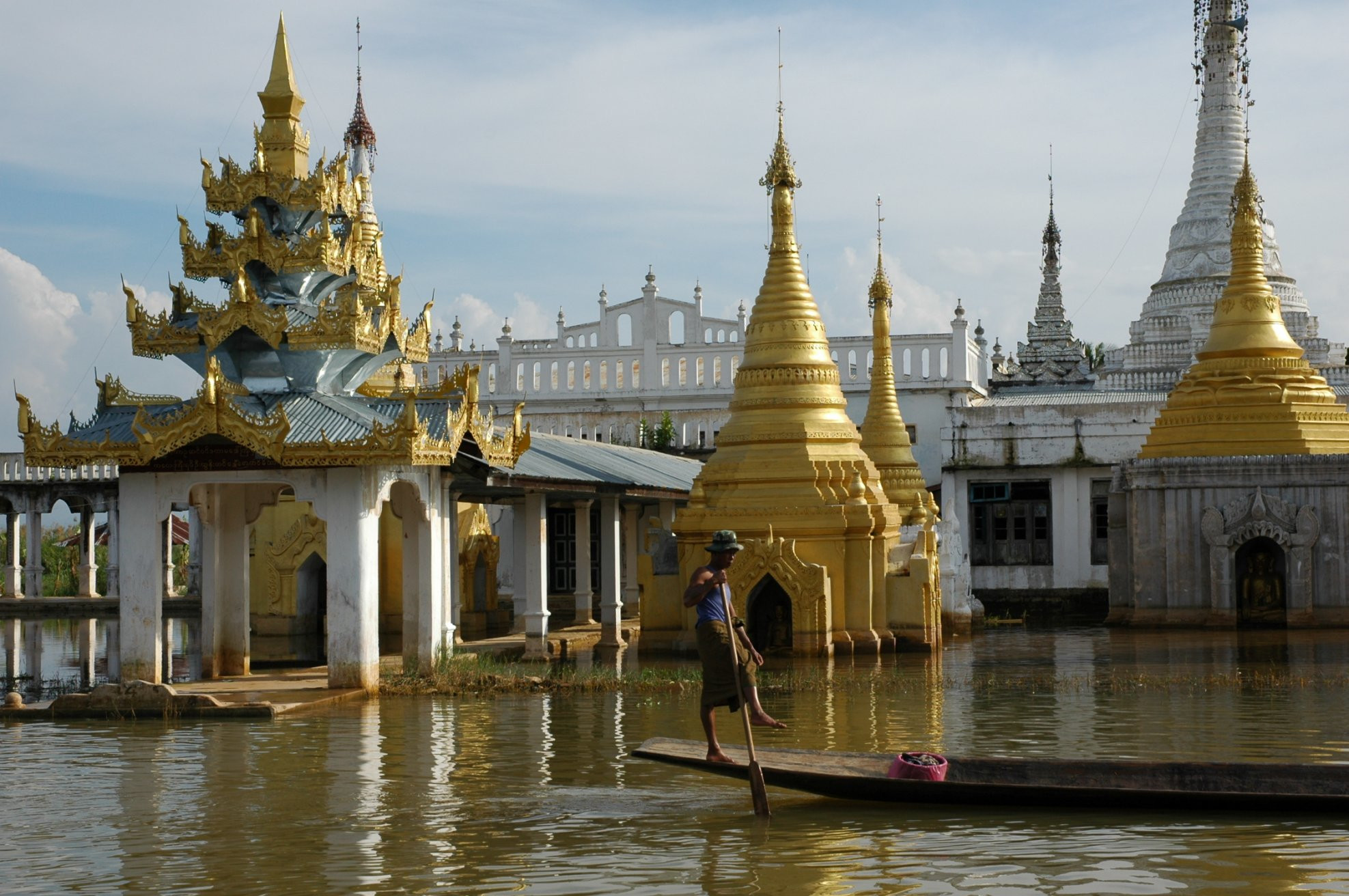 Храмы на воде – фотографии Мьянмы
