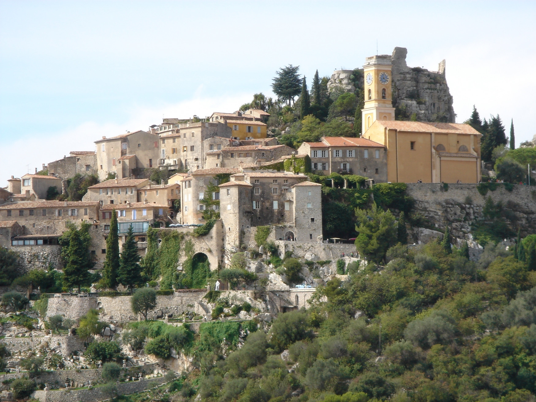 Дома в Эз, Франция. Фото 28 – фотографии Франции