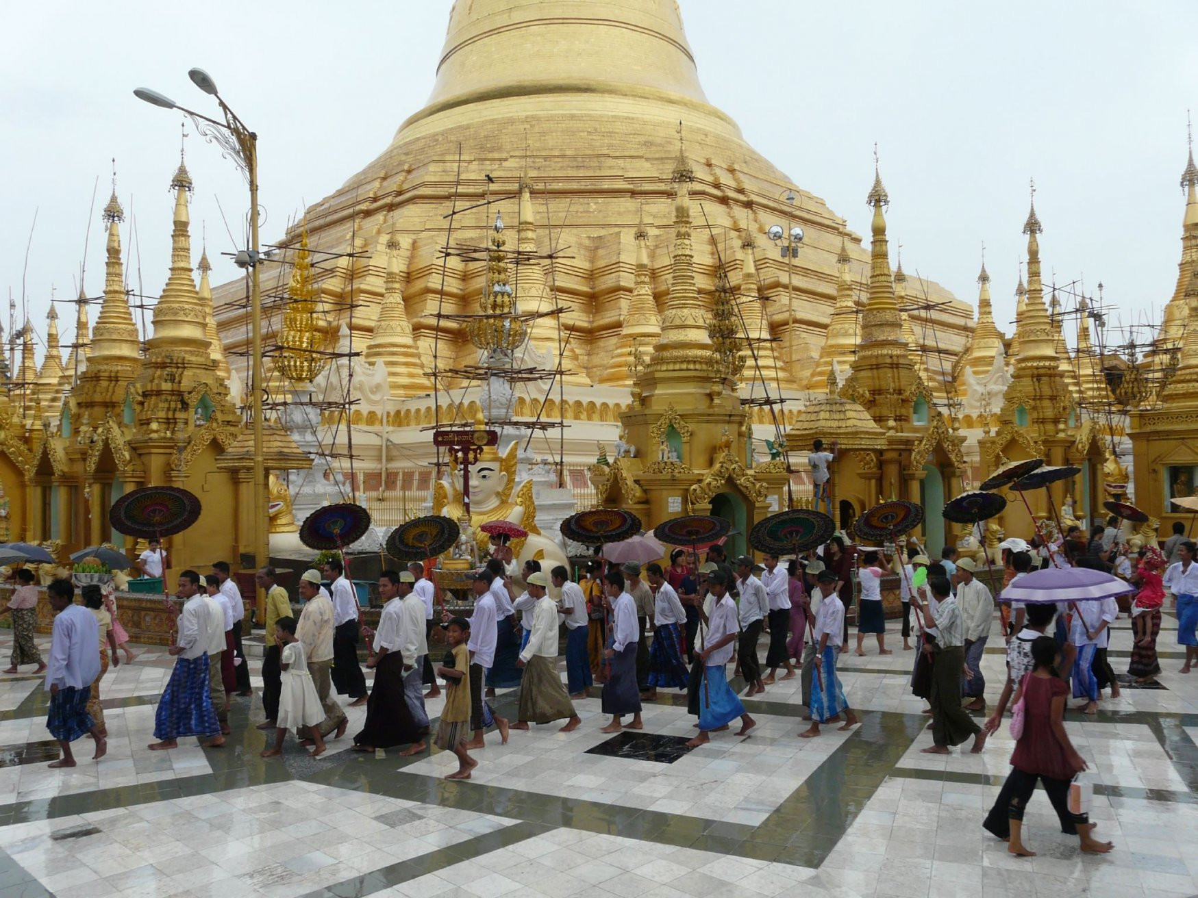 Пагода Шведагон (Shwedagon Pagoda) – фотографии Мьянмы