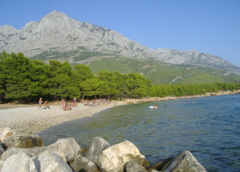 Пляж в Башка Вода, Хорватия. Фото 1 – фотографии Хорватии