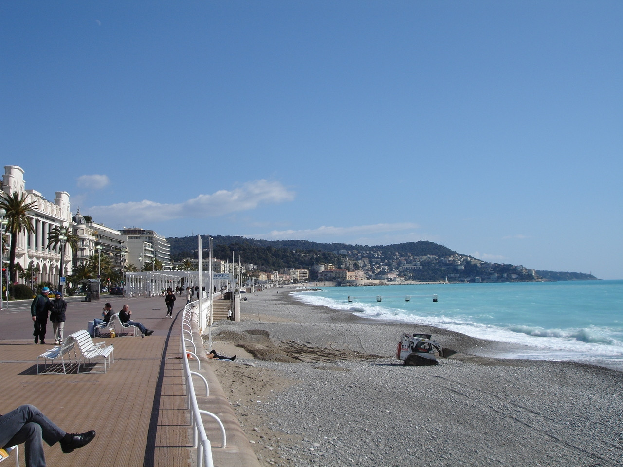 Набережная в Ницце, Франция. Фото 1 – фотографии Франции