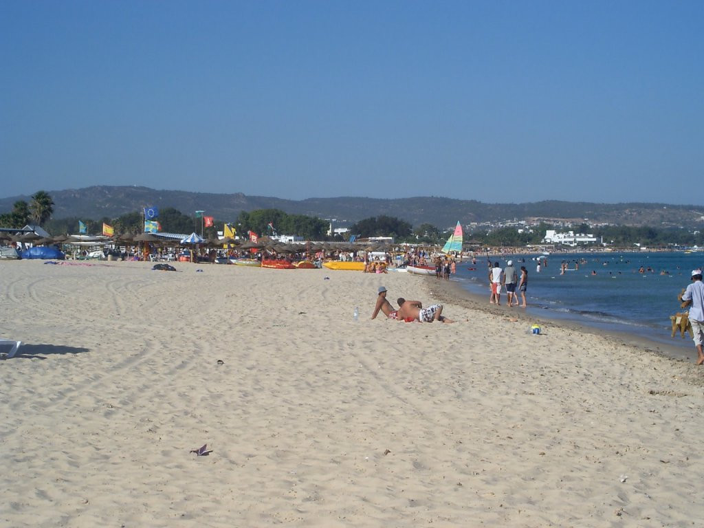 Пляж в Северном Тунисе – фотографии Туниса