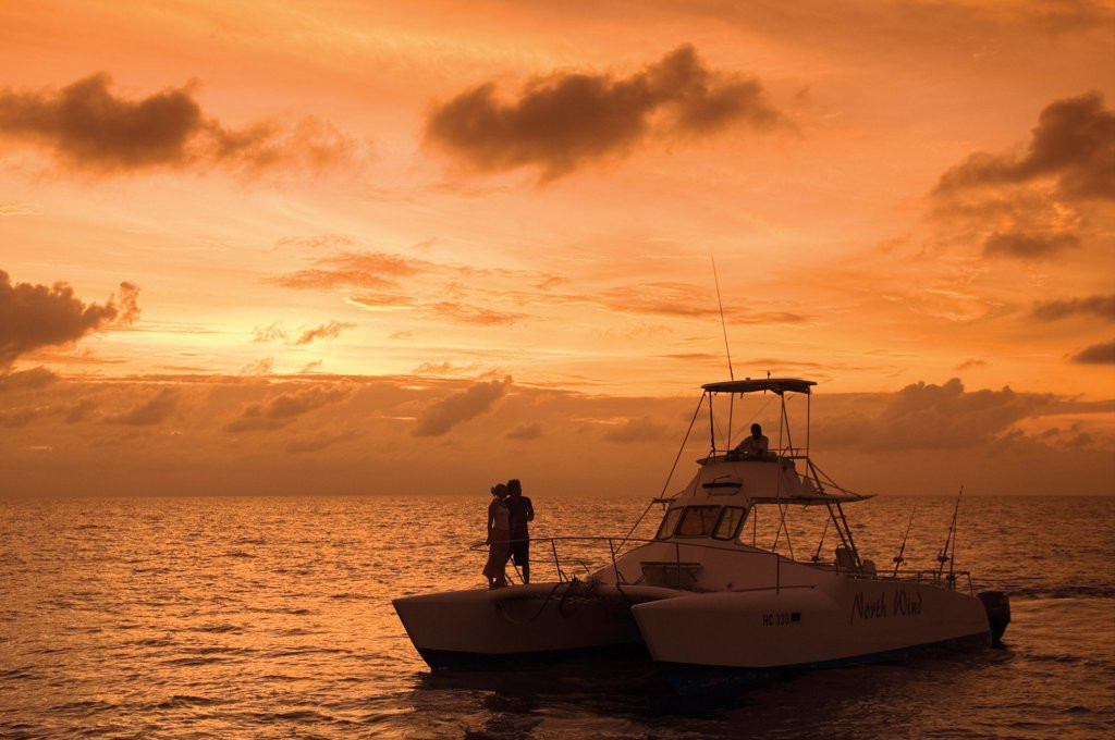 Закат на острове Норт, Сейшелы – фотографии Сейшельских островов