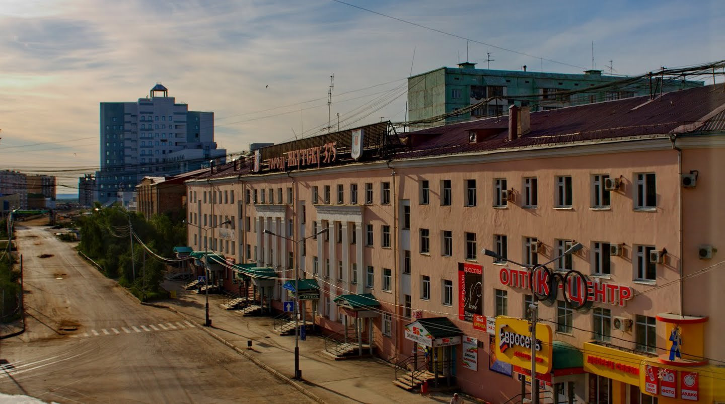 Улица в Якутске, Россия. Фото 11 – фотографии России