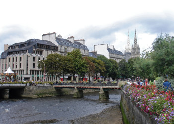 Канал в Кемпере, Франция. Фото 5 – фотографии Франции