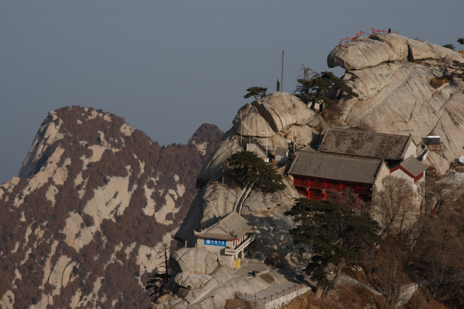 На горе Хуашань. Китай – фотографии Китая