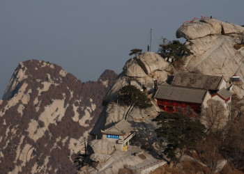 На горе Хуашань. Китай – фотографии Китая