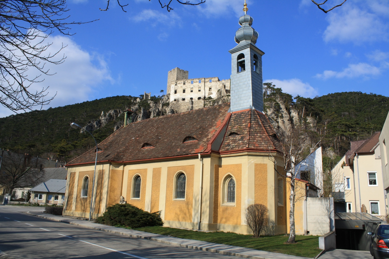 Церковь в Бадене под Веной, Австрия – фотографии Австрии