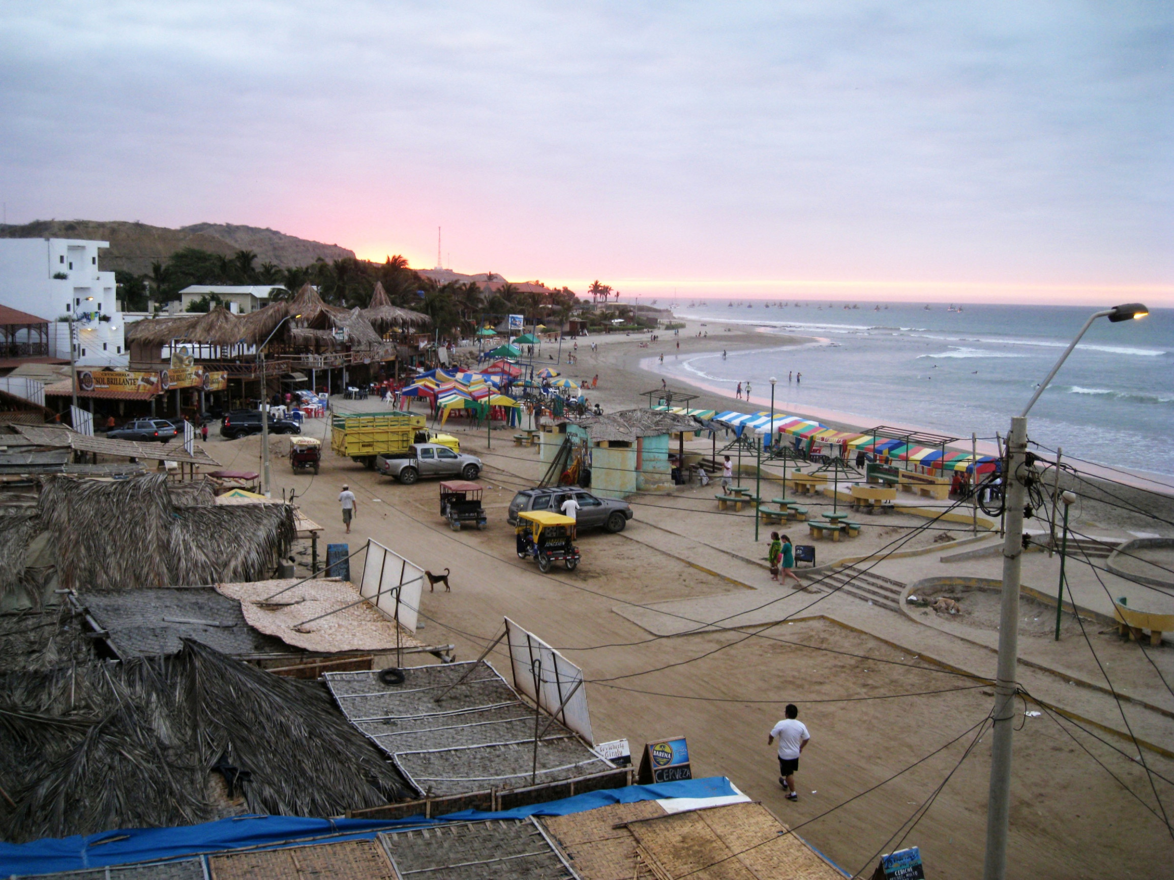 Вид на пляж Манкоры – фотографии Перу