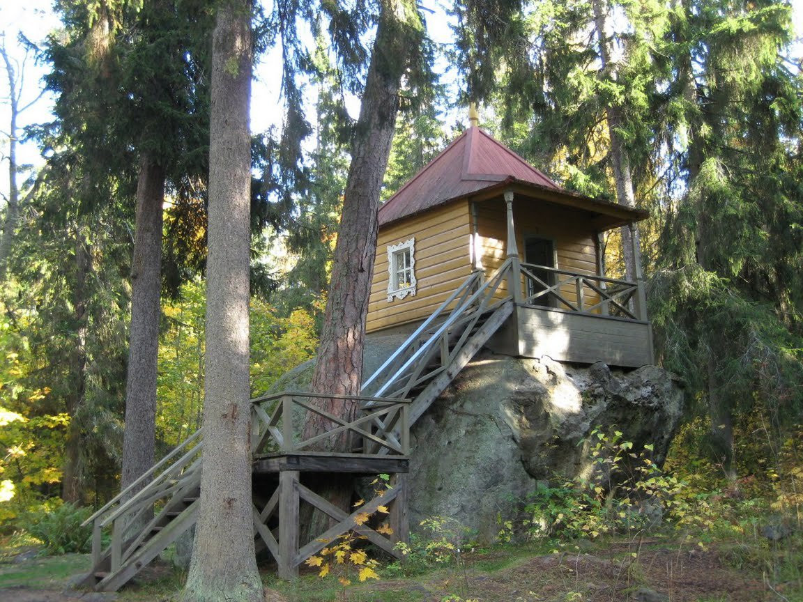 Дом на острове Коневец, Россия. Фото 2 – фотографии России