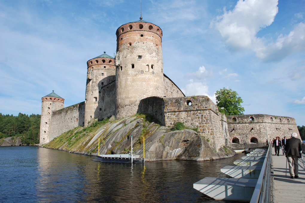 Крепость Олавинлинна – фотографии Финляндии