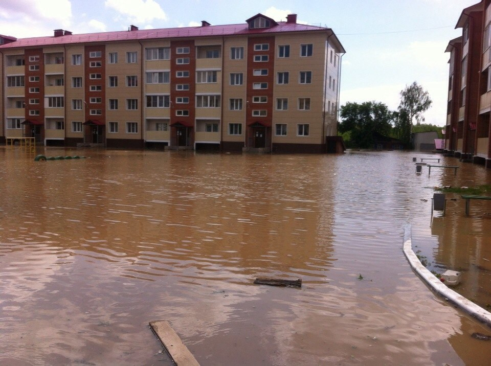 Паводок в Бийске в 2014 году. Фото 1 – фотографии России