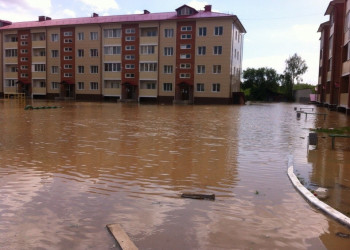 Паводок в Бийске в 2014 году. Фото 1 – фотографии России