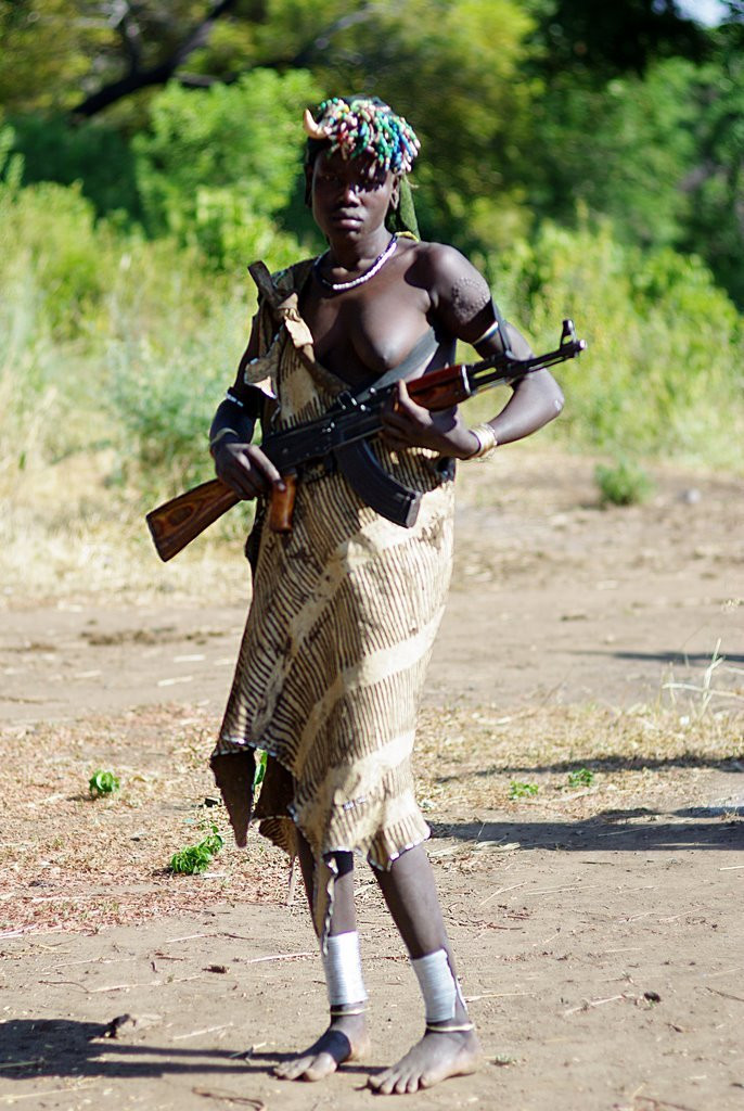 Женщина воин. Эфиопия – фотографии Эфиопии