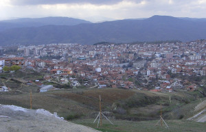 Панорамный вид в Сандански, Болгария – фотографии Болгарии