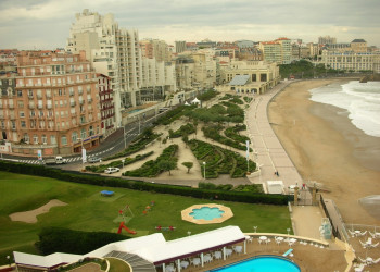 Панорамный вид в Биаррице, Франция. Фото 3 – фотографии Франции