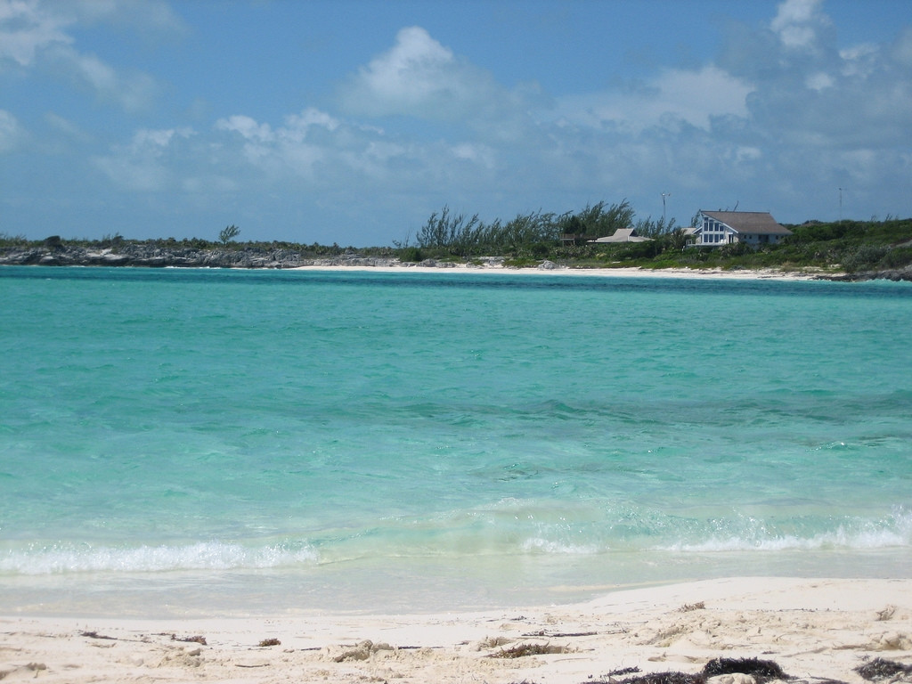 Море на острове Эксума, Багамские острова. Фото 24 – фотографии Багамских островов