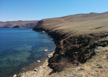 Окрестности в районе паромной переправы на Ольхон. Фото 1 – фотографии России
