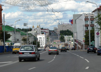 Улица в Витебске, Беларусь. Фото 4 – фотографии Беларуси