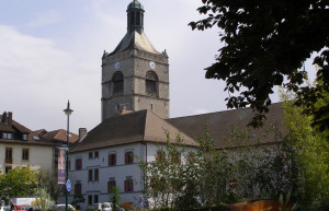 Башня в Эвиан-ле-Бен, Франция – фотографии Франции