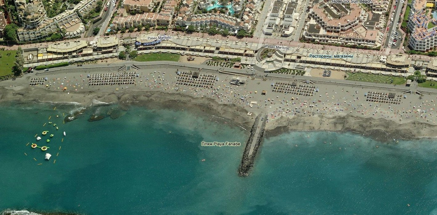 Плайя де Фанабе – фотографии Канарских островов