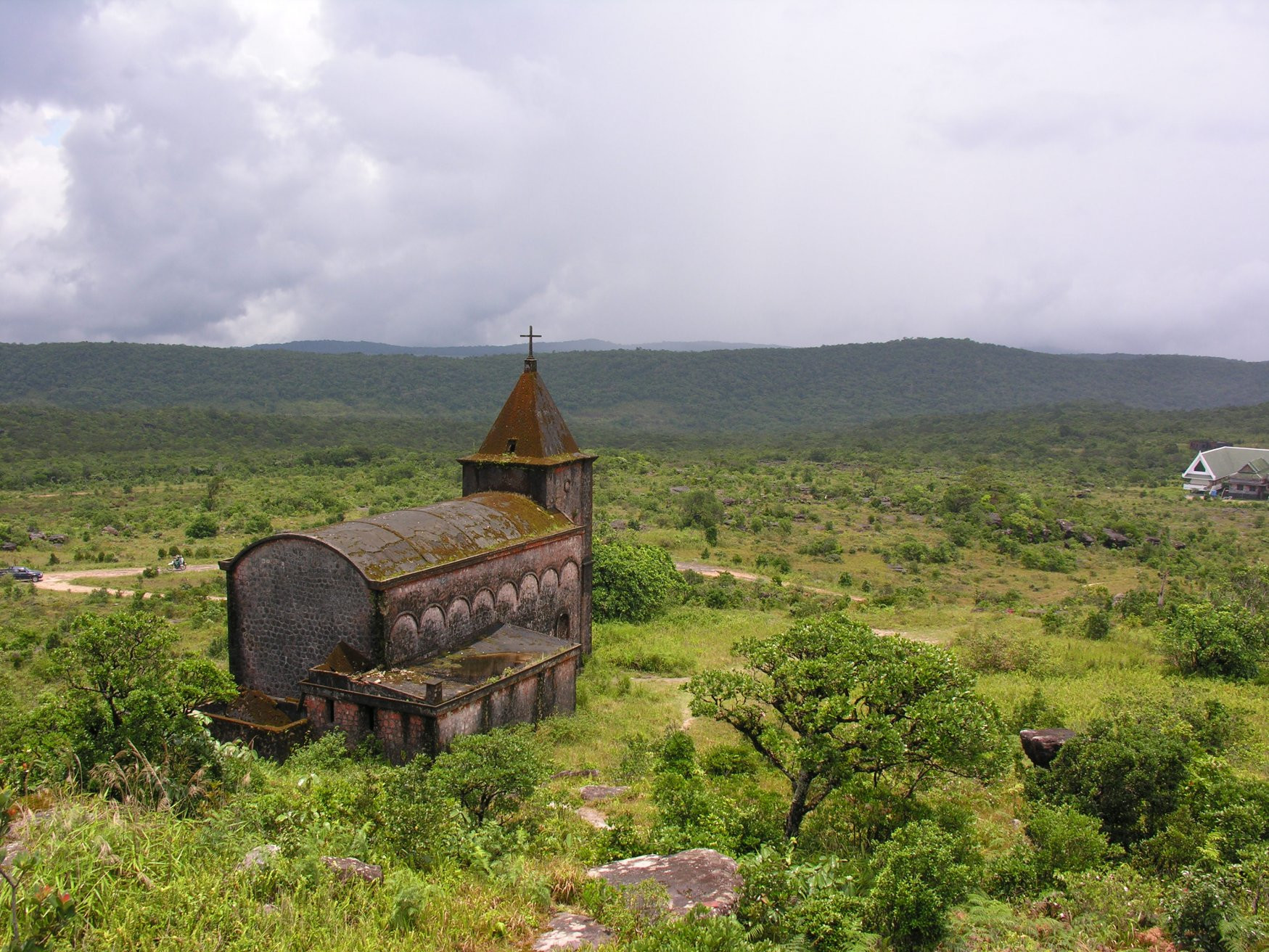 Церковь в Бокор Национальный парк, Камбоджа – фотографии Камбоджи