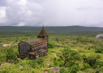 Церковь в Бокор Национальный парк, Камбоджа – фотографии Камбоджи