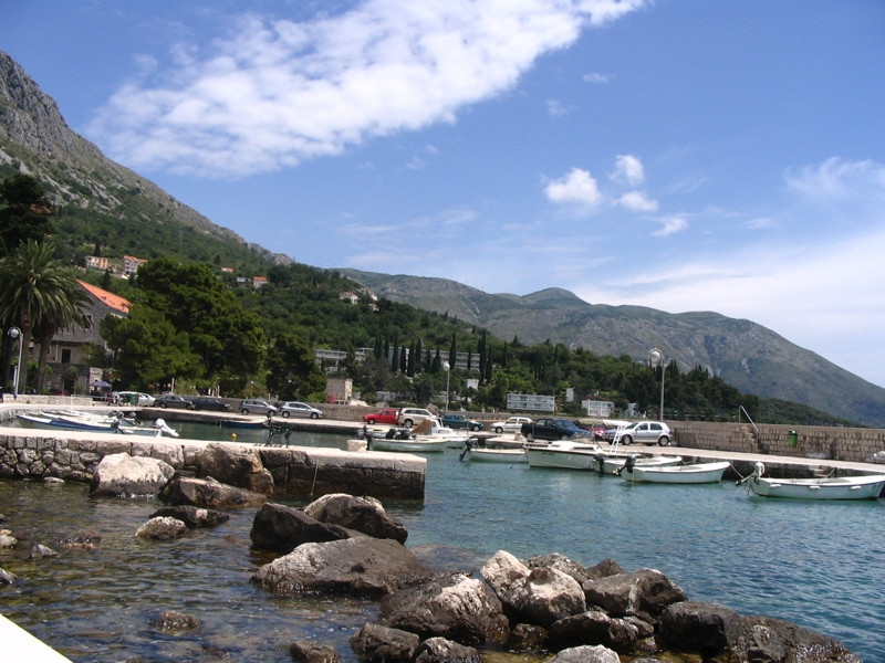 Причал в Млини, Хорватия – фотографии Хорватии