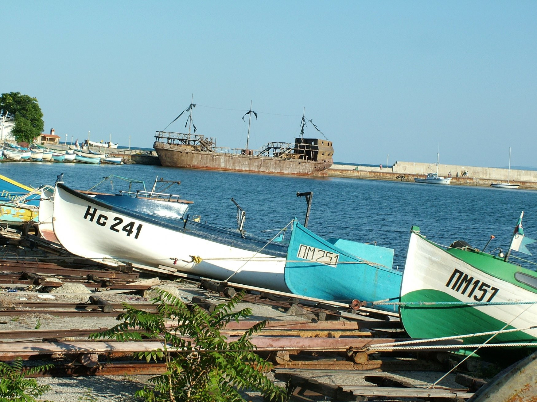Причал в Поморие, Болгария. Фото 2 – фотографии Болгарии