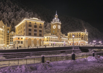 Горнолыжный курорт Роза Хутор Сочи. Фото 22 – фотографии России