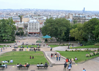 Парк в Париже, Франция. Фото 1 – фотографии Франции