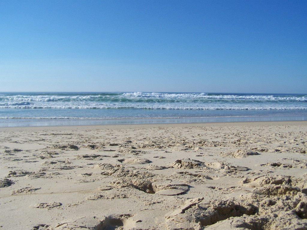 Море в Мимизане, Франция. Фото 1 – фотографии Франции