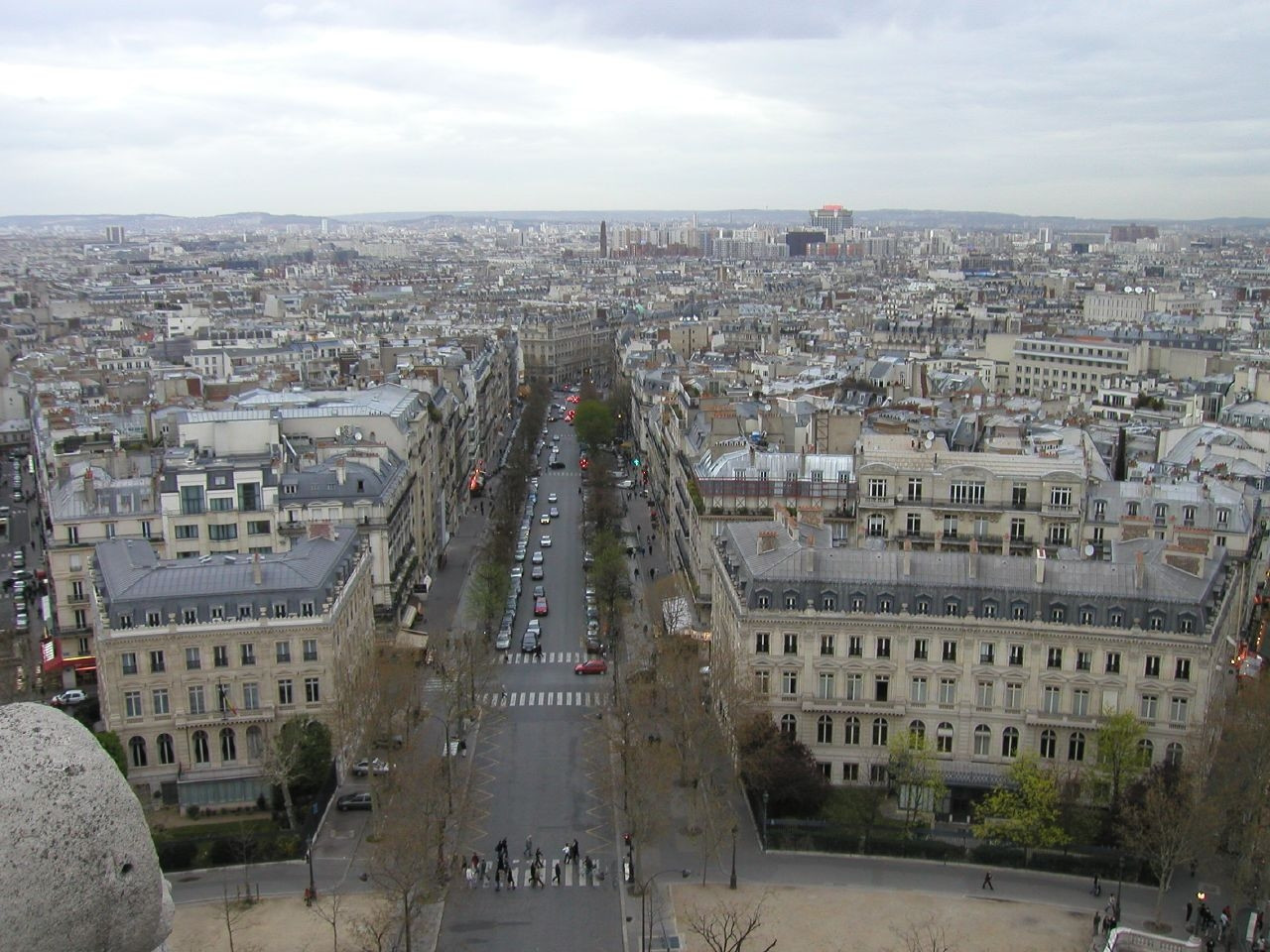 Панорамный вид в Париже, Франция. Фото 14 – фотографии Франции