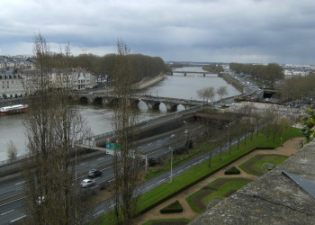 Панорамный вид в Анже, Франция. Фото 3 – фотографии Франции
