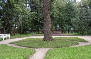 Сквер в Большое Болдино, Россия. Фото 1 – фотографии России