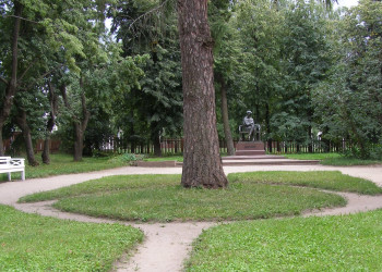 Сквер в Большое Болдино, Россия. Фото 1 – фотографии России