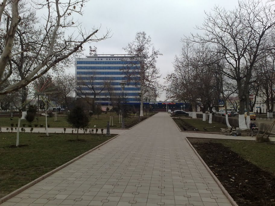 Сквер в Грозном, Россия. Фото 2 – фотографии России