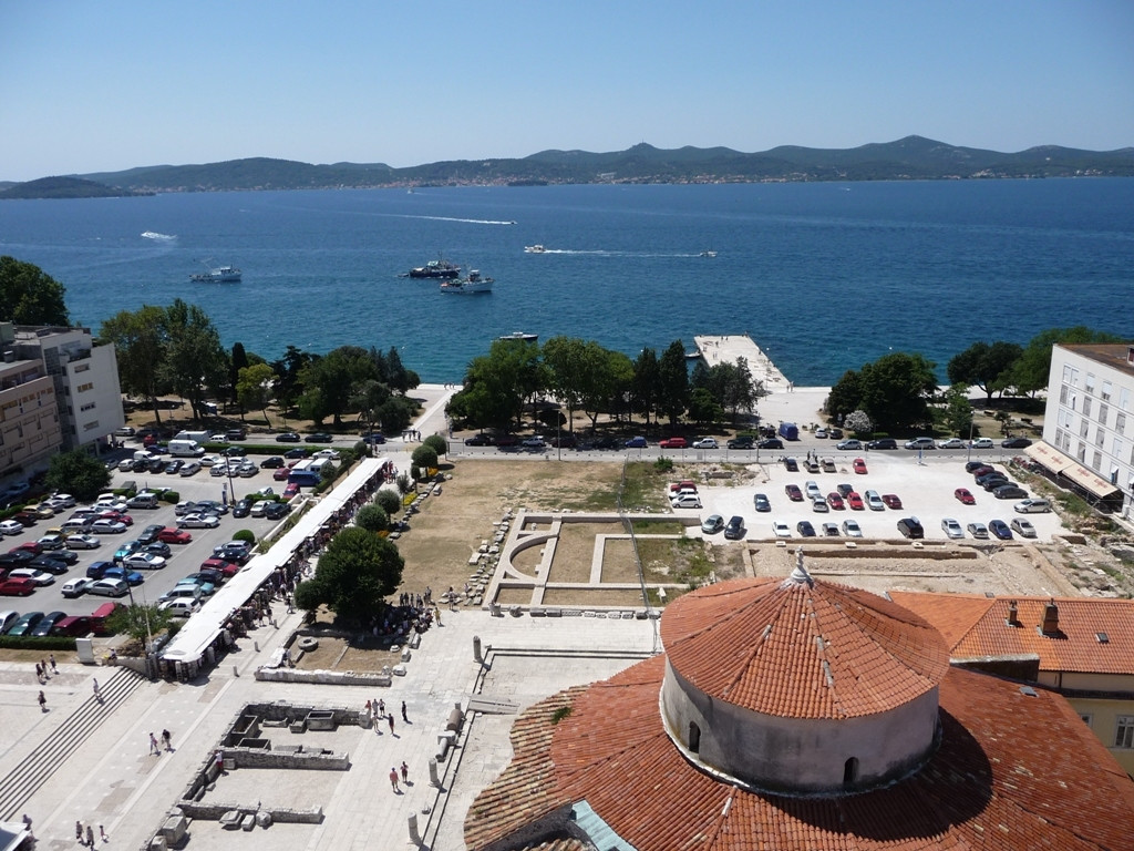 Панорамный вид в Задаре, Хорватия. Фото 10 – фотографии Хорватии