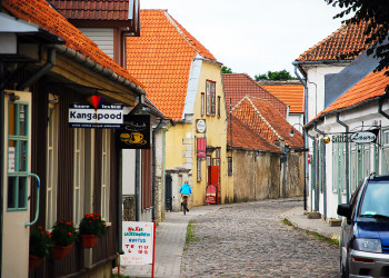 Улицы Курессааре – фотографии Эстонии