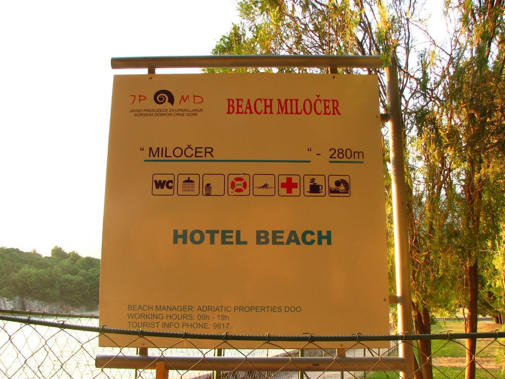 Пляж в Милочер, Черногория. Фото 18 – фотографии Черногории