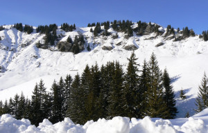 Снег в Самоене, Франция – фотографии Франции