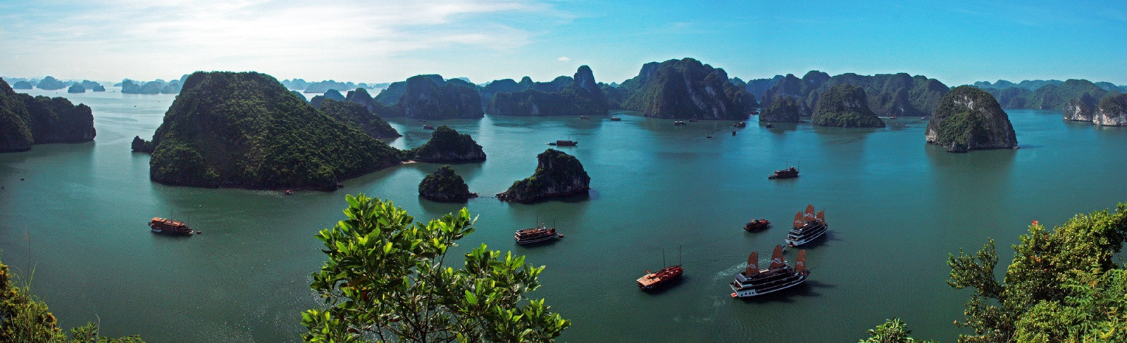 Панорама бухты Халонг во Вьетнаме – фотографии Вьетнама
