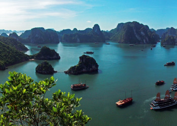 Панорама бухты Халонг во Вьетнаме – фотографии Вьетнама