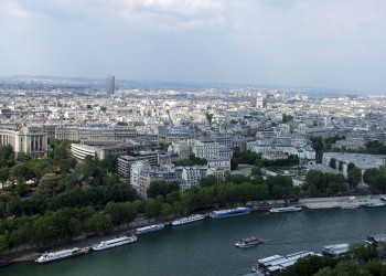 Панорамный вид в Париже, Франция. Фото 18 – фотографии Франции
