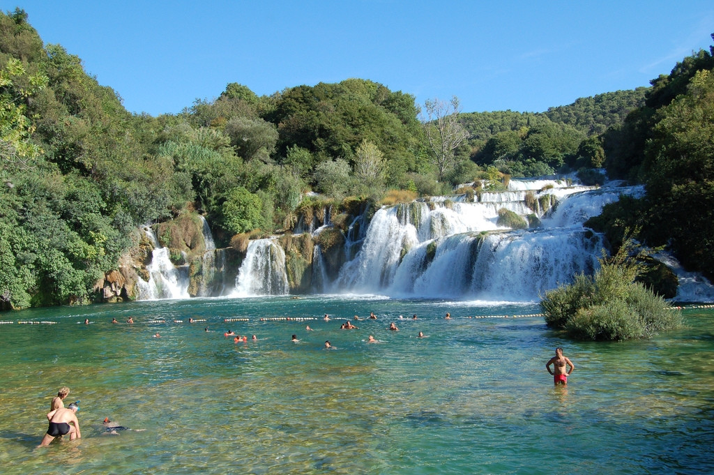 Водопад в Национальном парке, Хорватия. Фото 18 – фотографии Хорватии